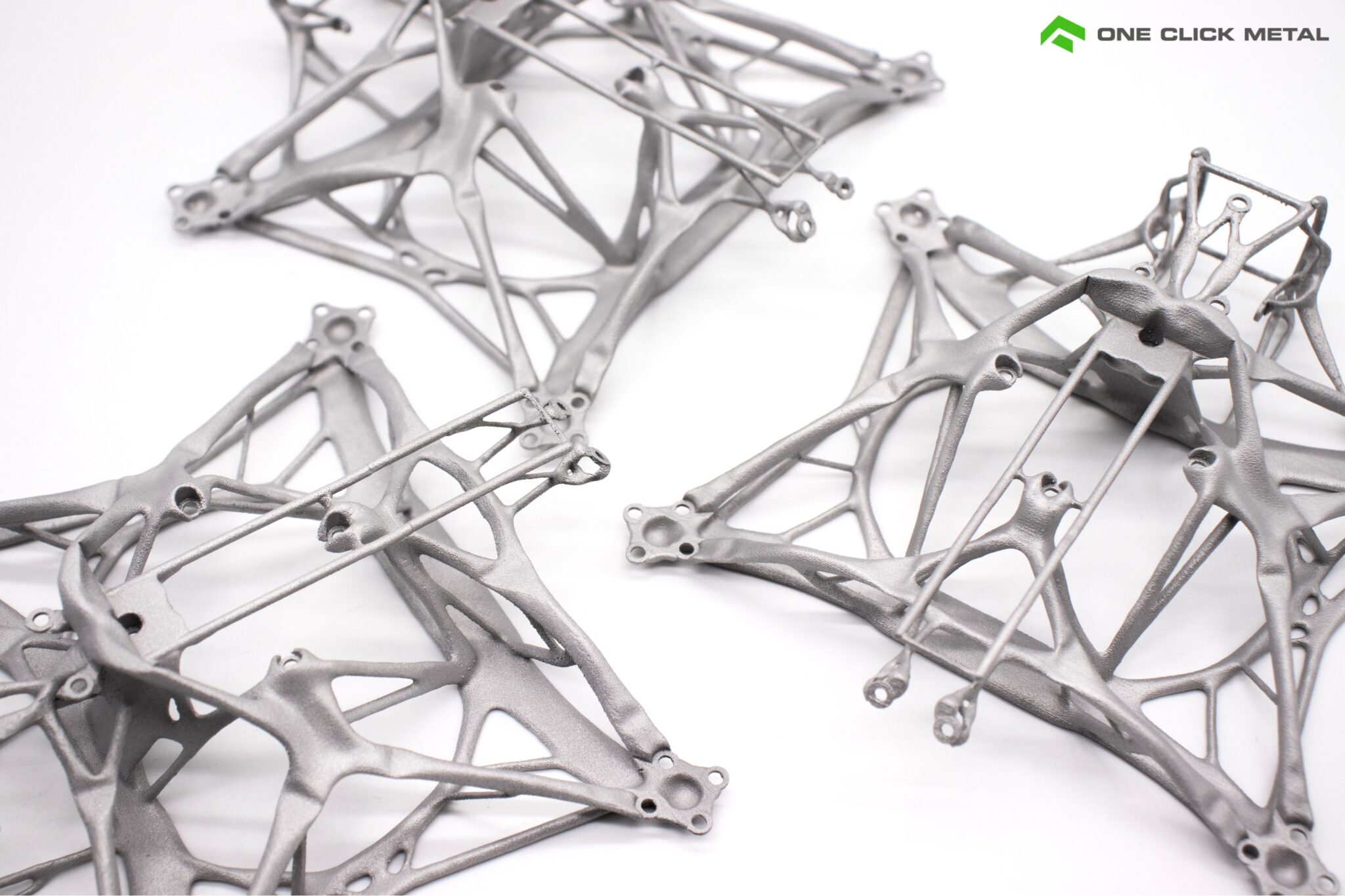 Metal 3d printed drone with generative design