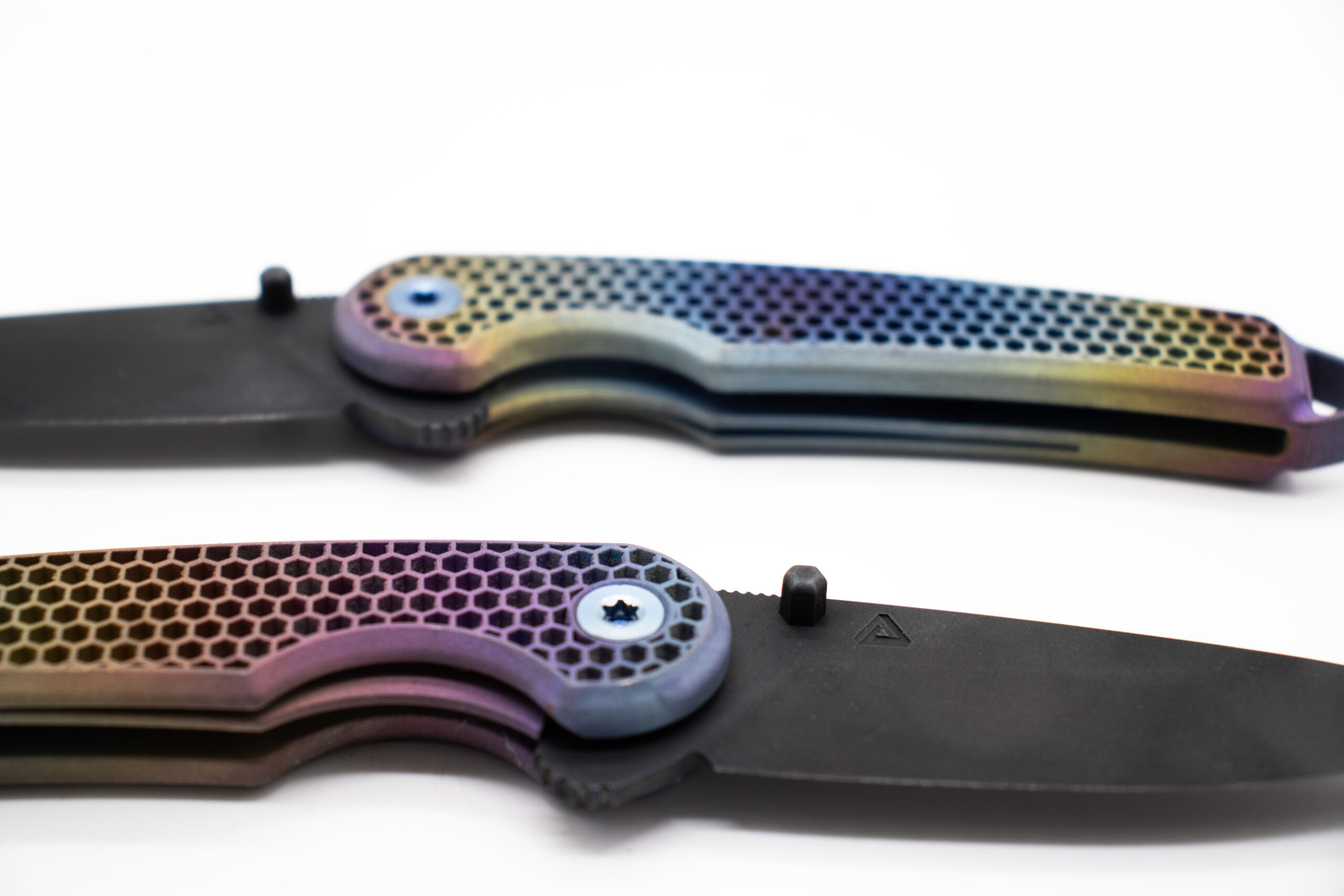 knife anodized