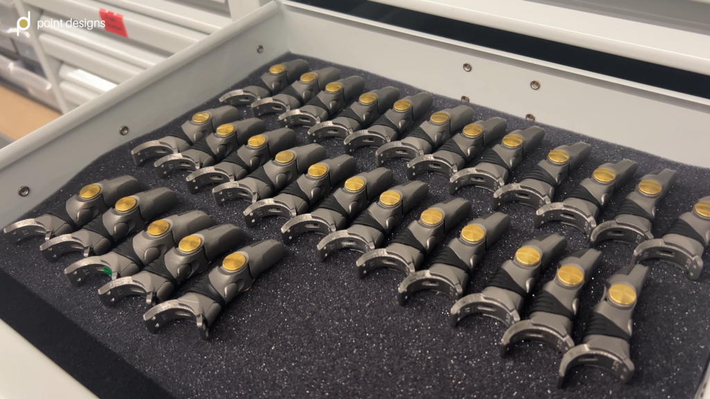 How Point Designs Uses In-House Metal 3D Printing for Serial Production of Titanium Prosthetic Fingers point designs fingers