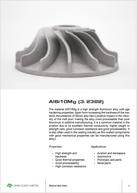 material data sheet alsi10mg