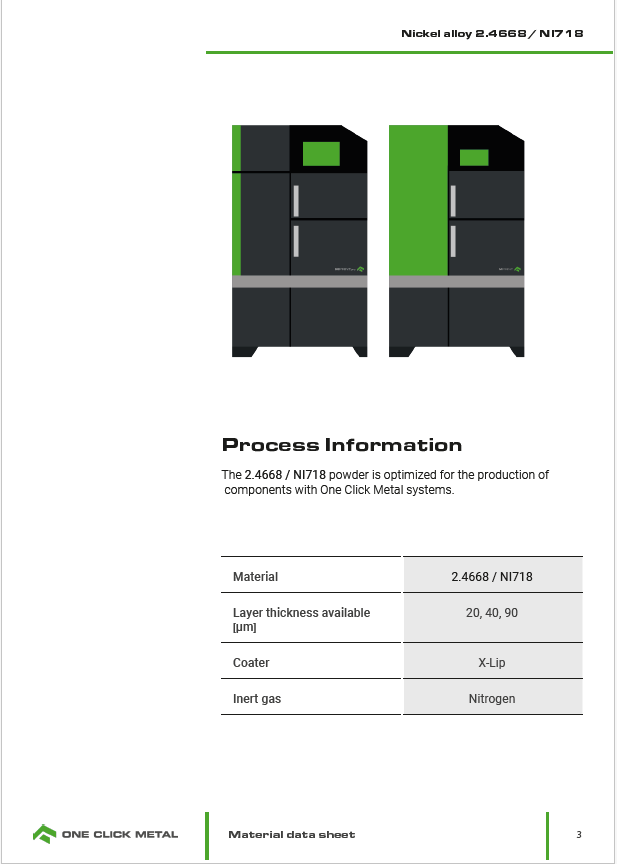 material data sheet ni718